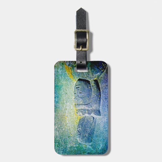 Étiquette À Bagage Bouddha (Devant Vertical)