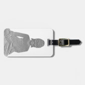 Étiquette À Bagage Bouddha (Devant horizontal)