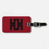 Étiquette À Bagage Bouddhisme : Double hache (Devant horizontal)