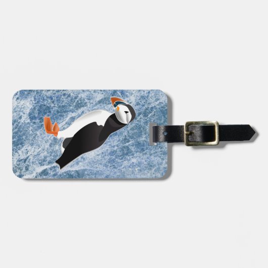 Étiquette À Bagage bouffon (Devant horizontal)