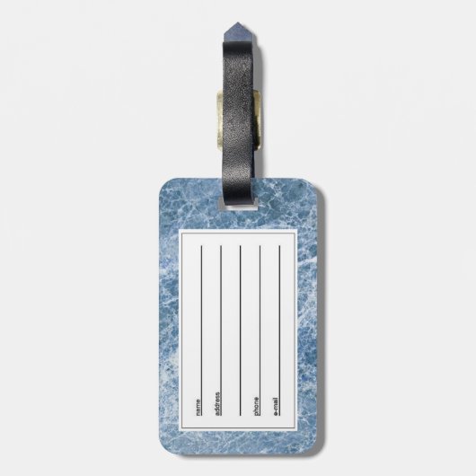 Étiquette À Bagage bouffon (Dos Vertical)