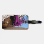 Étiquette À Bagage Bougainvilliers en amphorah (Dos horizontal)