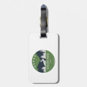 Étiquette À Bagage Boulder River Trail Washington (Dos Vertical)