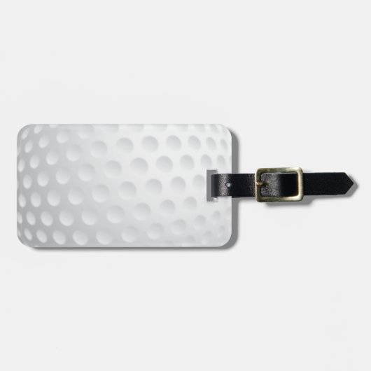 Étiquette À Bagage Boule de golf (Devant horizontal)