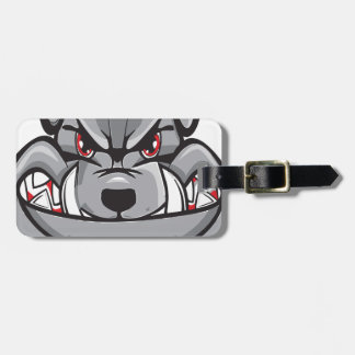 Étiquette À Bagage bouledogue