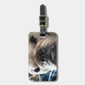 Étiquette À Bagage Bouledogue anglais (Devant Vertical)