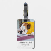 Étiquette À Bagage Bouledogue anglais des images | de Getty (Dos Vertical)