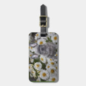 Étiquette À Bagage Bouledogue français coeur French Bulldog (Devant Vertical)