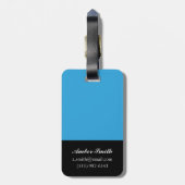 Étiquette À Bagage Bouquet à la frontière II (Dos Vertical)