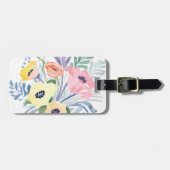 Étiquette À Bagage Bouquet de fleurs de printemps | Balise de bagage  (Devant horizontal)