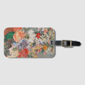Étiquette À Bagage Bouquet de fleurs d'été | August Rieger (Devant Horizontal)