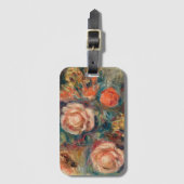 Étiquette À Bagage Bouquet de Rose | Renoir (Devant Vertical)