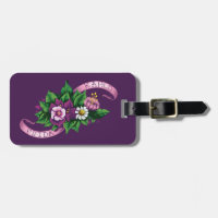 Bouquet floral pourpre de Frida Kahlo |
