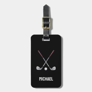 Étiquette À Bagage Boutons de golf personnalisées Joueur