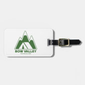 Étiquette À Bagage Bow Valley Provincial Park Mountains Camping (Devant horizontal)