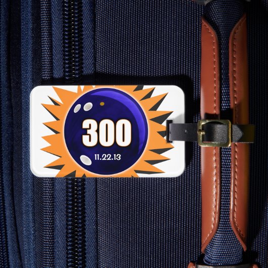 Étiquette À Bagage Bowling 300 - Bowling Ball Bag, (Insitu Rectoal 4)