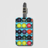 Étiquette À Bagage Bowling Blitz (Devant Vertical)