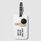 Étiquette À Bagage Bowling Gifts (Devant Vertical)