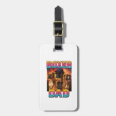 Étiquette À Bagage Boxeur (Devant Vertical)