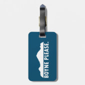 Étiquette À Bagage Boyne S'Il Vous Plaît (Dos Vertical)