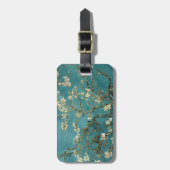 Étiquette À Bagage Branches d'amande de Van Gogh en fleur (Devant Vertical)