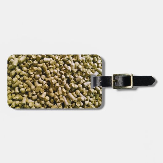 Étiquette À Bagage Brasserie Beer Hops Home Brasserie Hop Head (Devant horizontal)