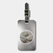 Étiquette À Bagage Breathe Relax Smile Luggage Tag (Devant Vertical)