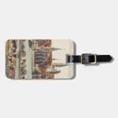 Étiquette À Bagage Brême, Allemagne, 1719 (Devant horizontal)