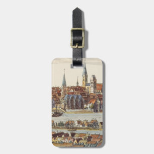 Étiquette À Bagage Brême, Allemagne, 1719