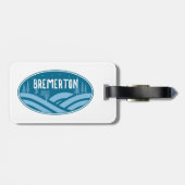 Étiquette À Bagage Bremerton Washington Outdoors (Dos horizontal)
