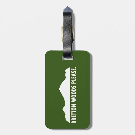 Étiquette À Bagage Bretton Woods (Dos Vertical)