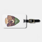 Étiquette À Bagage Bridalveil Fall Yosemite National Park Arrowhead (Devant horizontal)