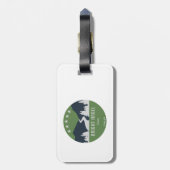 Étiquette À Bagage Bright Angel Trail Grand Canyon (Dos Vertical)