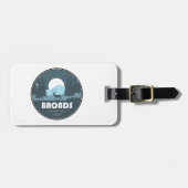 Étiquette À Bagage Broads Parc national Deer (Devant horizontal)