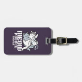 Étiquette À Bagage Brosse à lait - Chats à couchage mignon (Devant horizontal)