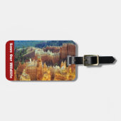 Étiquette À Bagage Bryce Canyon (Devant horizontal)
