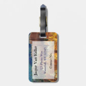 Étiquette À Bagage Bryce Canyon (Dos Vertical)