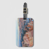 Étiquette À Bagage Bryce Canyon Winter Landscape  (Devant Vertical)