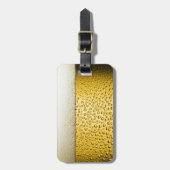 Étiquette À Bagage Bubbles de bière Ale Amber Boisson (Devant Vertical)