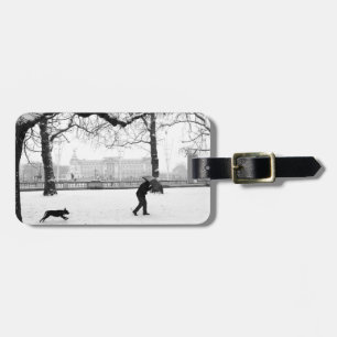 Étiquette À Bagage Buckingham Palace Londres Angleterre