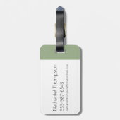 Étiquette À Bagage Buddy l'Elfe Je crois (Dos Vertical)