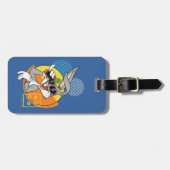 Étiquette À Bagage BUGS BUNNY™ - Graphique de vacances à Singapour (Devant horizontal)