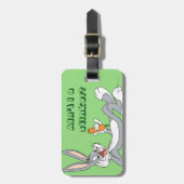 Étiquette À Bagage BUGS BUNNY™ Lying Down Eating Carrot (Devant Vertical)