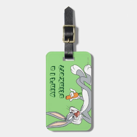 Étiquette À Bagage BUGS BUNNY™ Lying Down Eating Carrot (Devant Vertical)