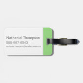 Étiquette À Bagage BUGS BUNNY™ Lying Down Eating Carrot (Dos horizontal)