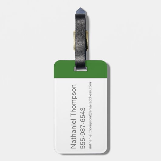 Étiquette À Bagage BUGS BUNNY™ Smiling Face (Dos Vertical)