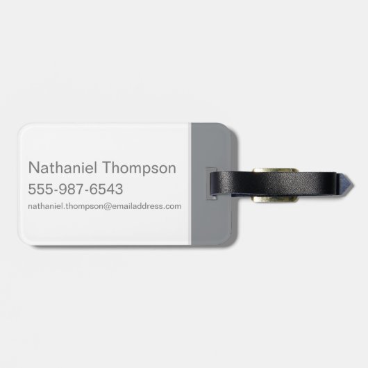 Étiquette À Bagage BUGS BUNNY™ Sortir De Poche (Dos horizontal)