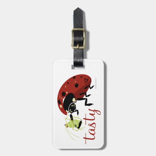Étiquette À Bagage Bugzter - Madame Bug Tasty (Devant Vertical)