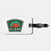 Étiquette À Bagage Bull Du Bois Wilderness Camping Oregon (Dos horizontal)