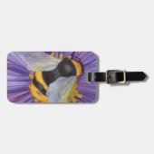 Étiquette À Bagage Bumblebee personnalisée - Numéro de sac (Devant horizontal)